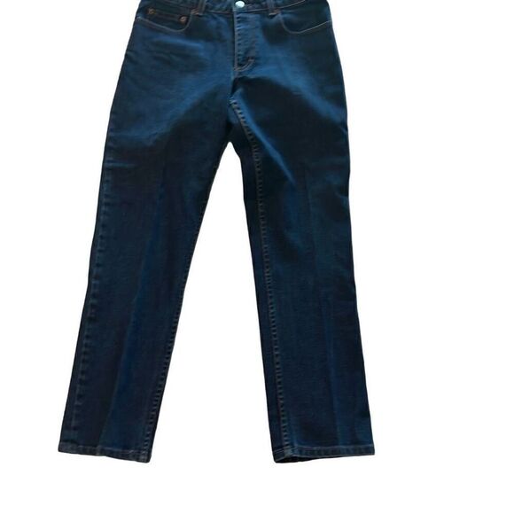 Banana Republic Blue Straight Leg Jeans Size 8 - Picture 1 of 8